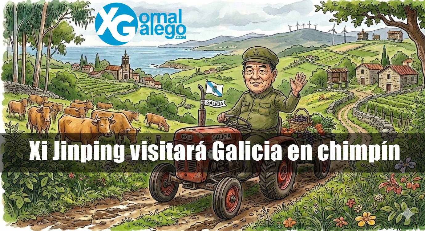 xi jinping visita galicia en chimpin