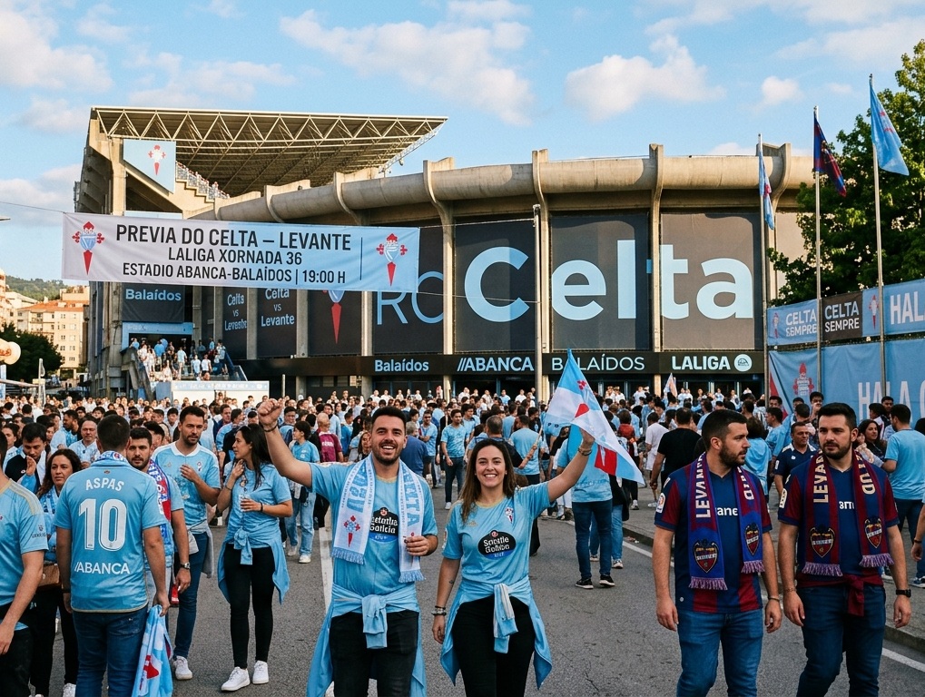 Celta - Levante hoxe as 19:00 coa champions no punto de mira