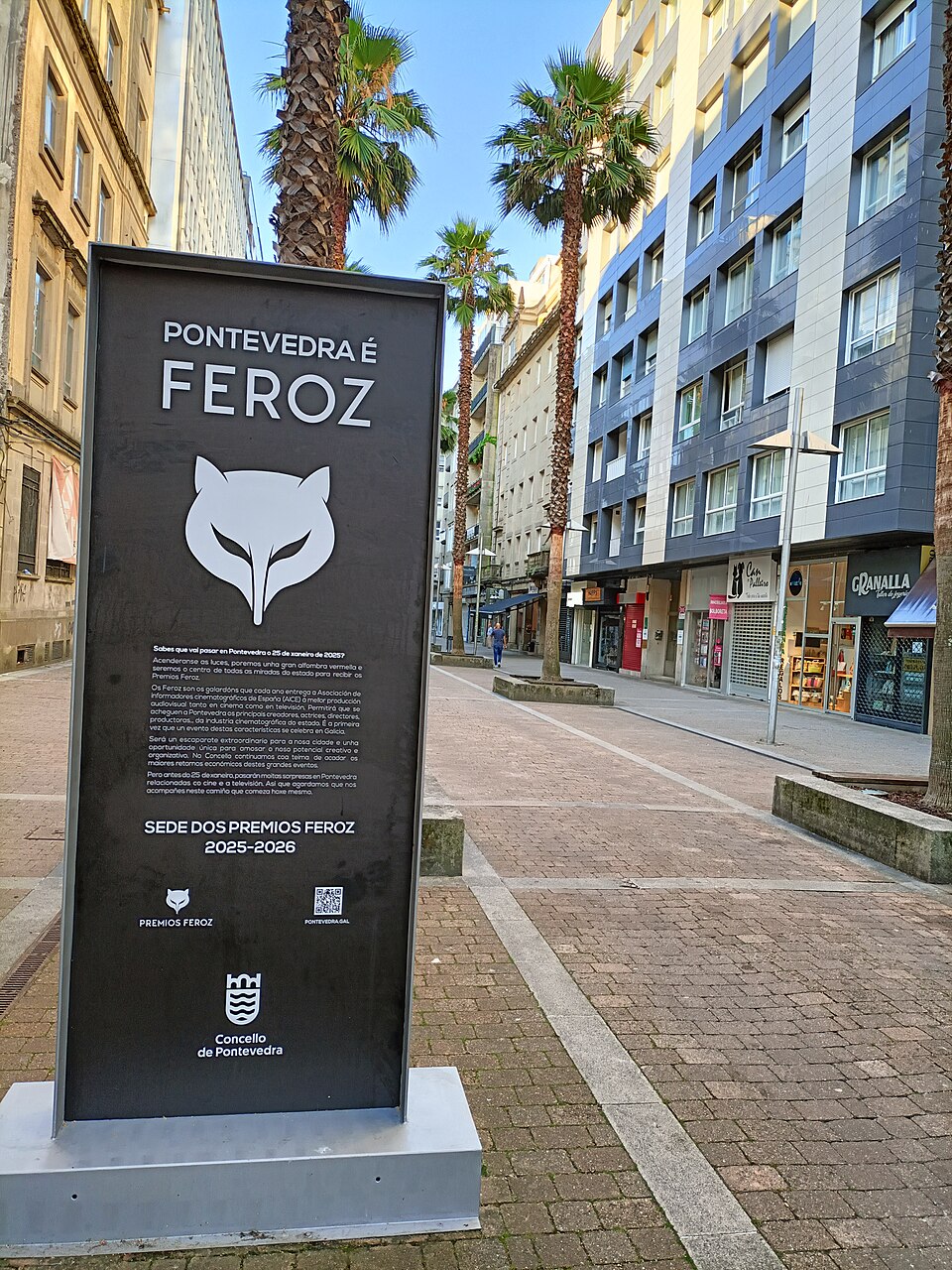 Pontevedra repetirá en 2027 como sede dos Premios Feroz