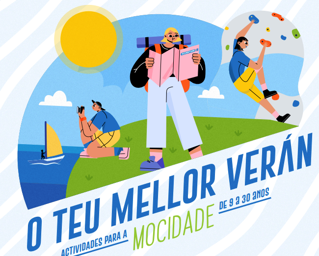 Acción de Verán 2026 da Xunta de Galicia é a oferta de actividades de verán para a mocidade galega