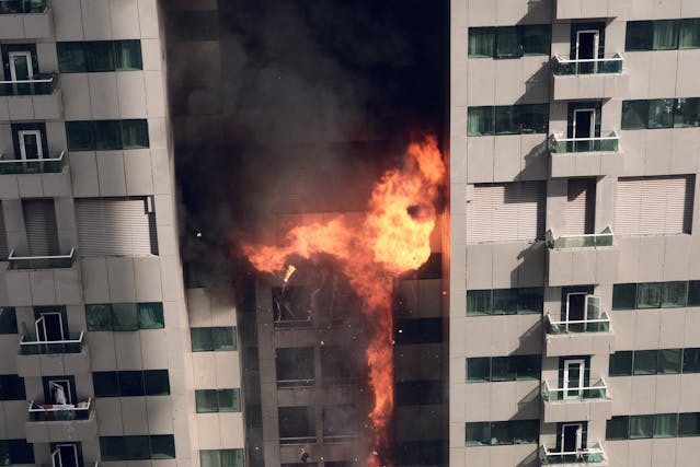 Alarma no centro de Sada por un incendio