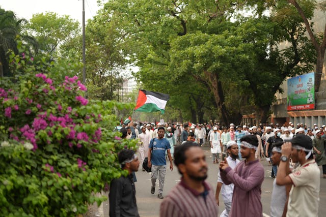O Porriño amence con preocupación pola situación dunha veciña nunha misión humanitaria rumbo a Gaza