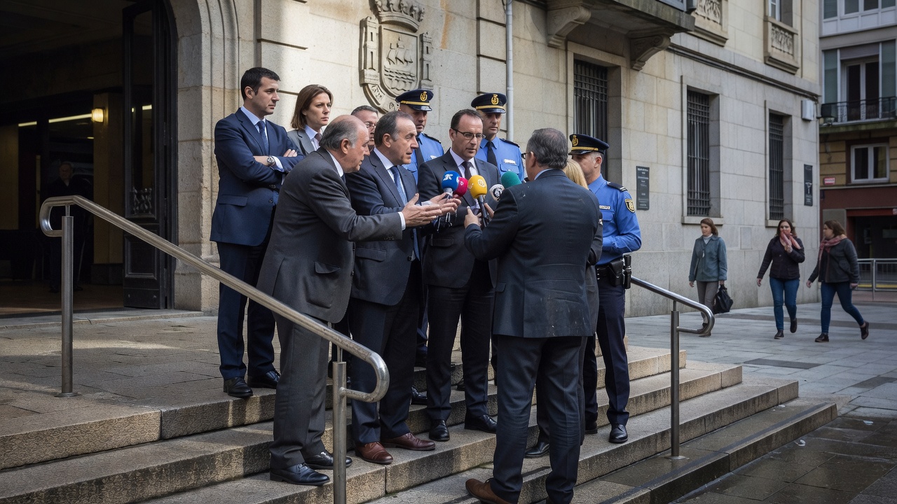 A corporación municipal reacciona ante o incidente no PAC da Parda esixindo reforzo policial