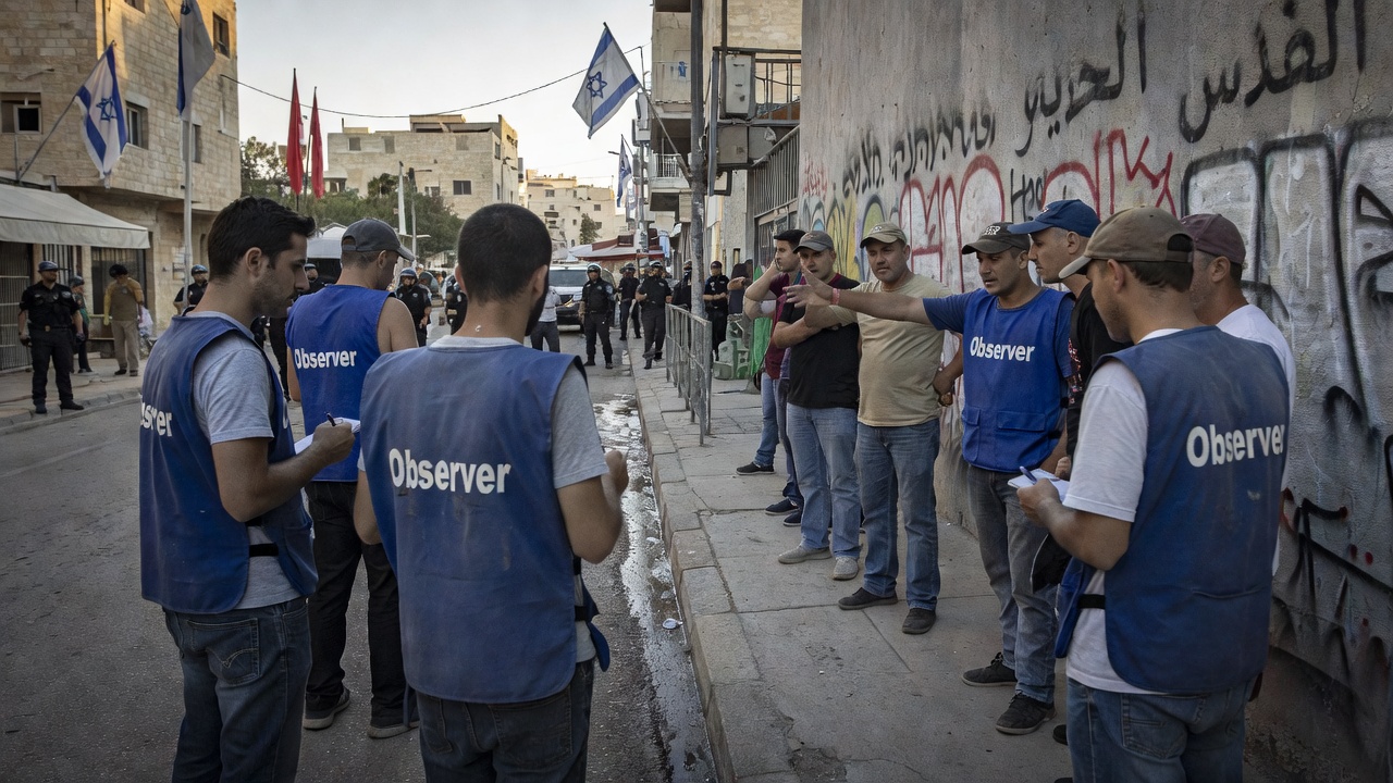 Activistas observadores internacionais denuncian expansión da violencia de colonos israelís cara zonas urbanas
