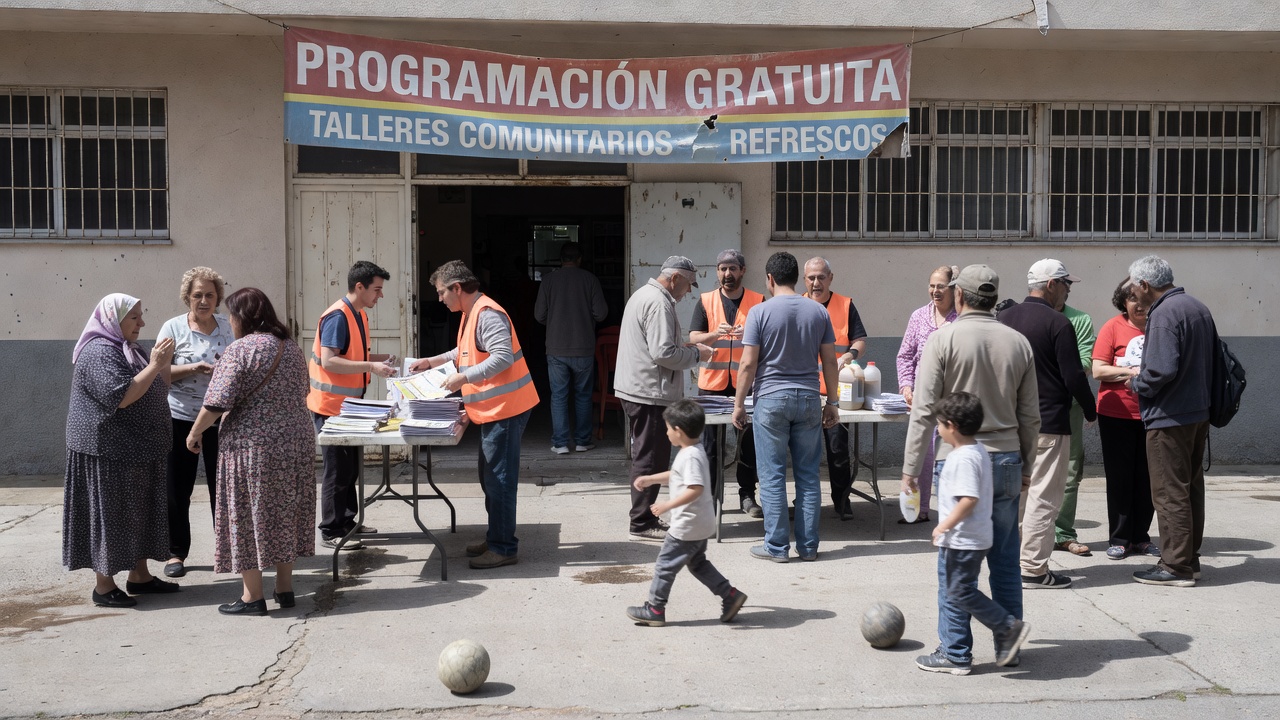 Autoridades de A Coruña promoven programación gratuita para veciñanza no Barrio de las Flores