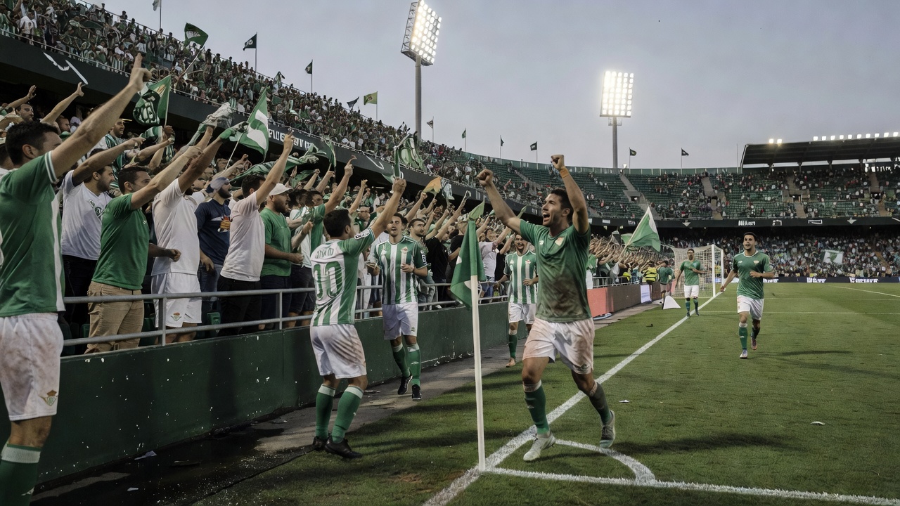 Betis vence á Real Sociedade 1-0 con gol de Riquelme no debut da LaLiga