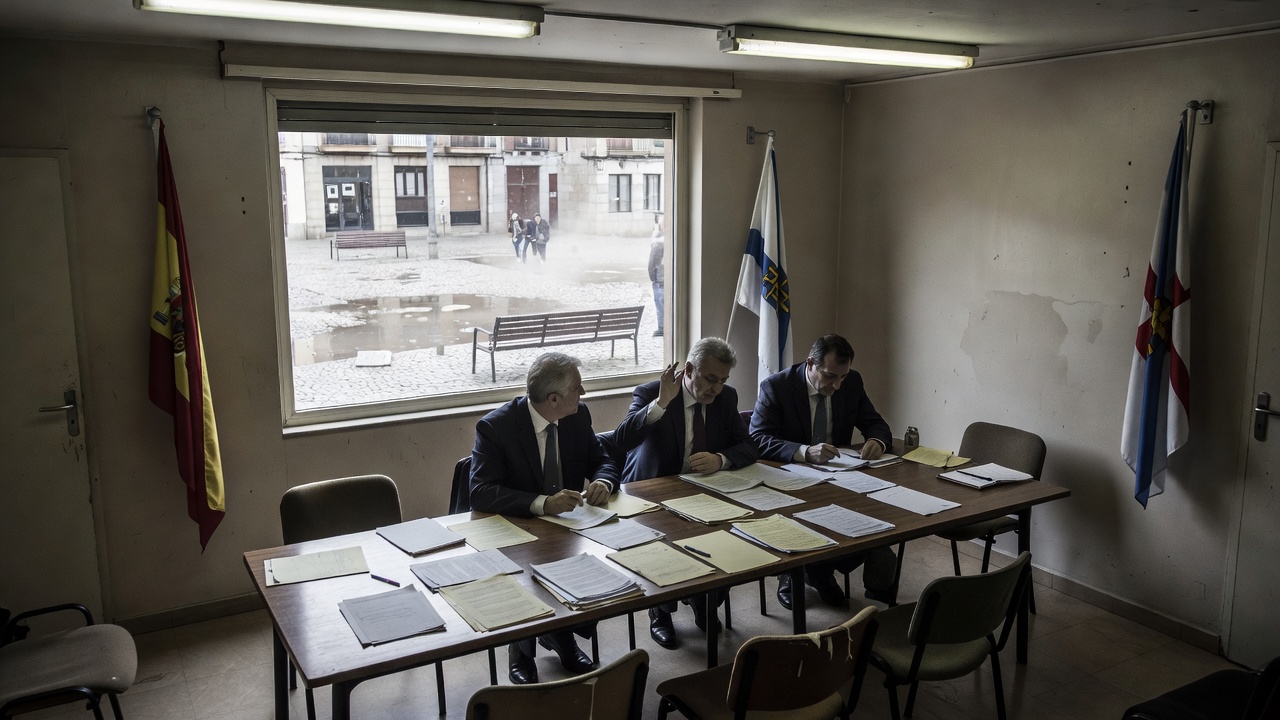 Deputación de Ourense sinatura convenios con Esgos, A Peroxa e Pereiro de Aguiar para reforzar servizos municipais