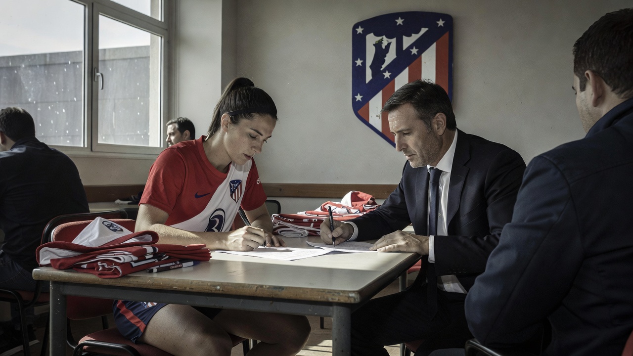 Jenni Hermoso firma co Atlético de Madrid ata 2027 no seu retorno