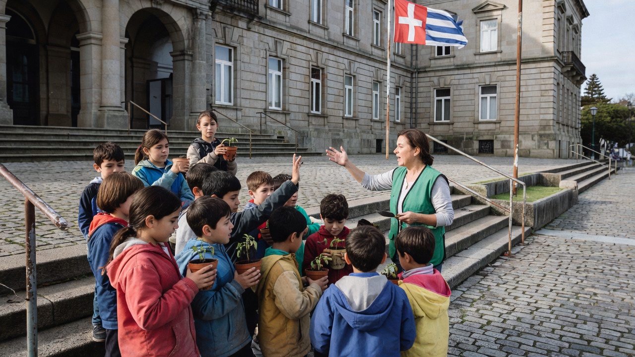 O Concello da Coruña lanza un programa de educación ambiental para escolares
