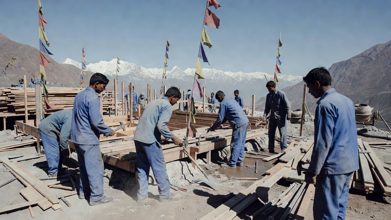 O lama Gueshe Tenzing Tamding anuncia a instalación de 10 cabanas de retiro para 2027
