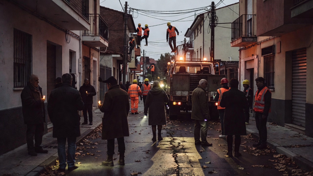 Usuarios aínda permanecen sen subministración eléctrica en Lugo tras apagón dos 934 fogares
