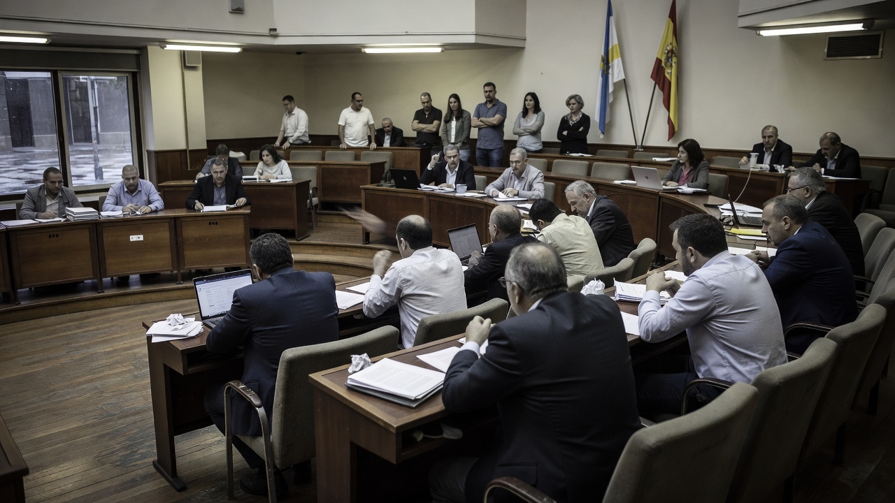 Último pleno en Ourense centrado no pago a provedores e oposición presenta mocións