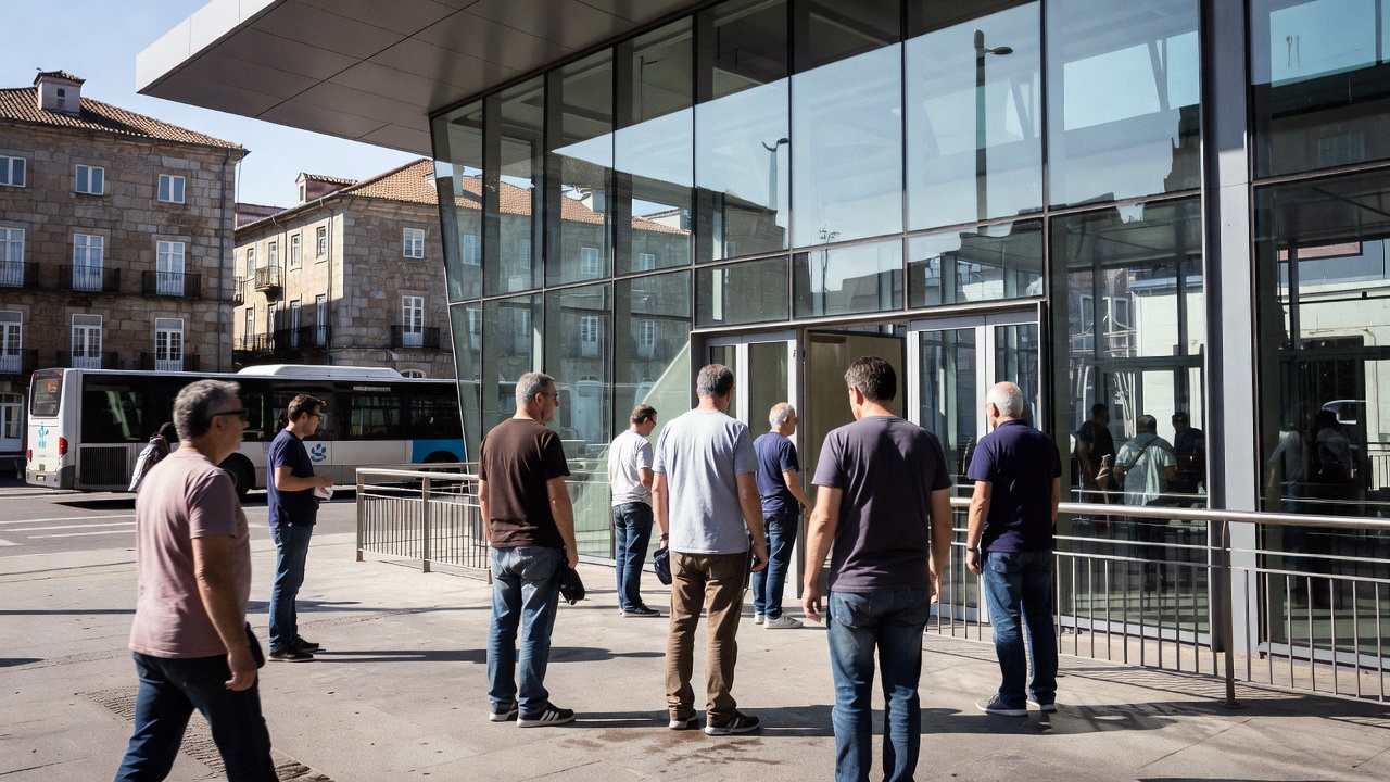 A nova fachada da estación intermodal de A Coruña xera críticas pola perda de identidade arquitectónica
