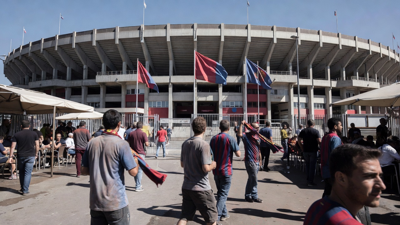 Barcelona-Racing: o último triunfo visitante no Camp Nou foi o 26 de febreiro de 1983