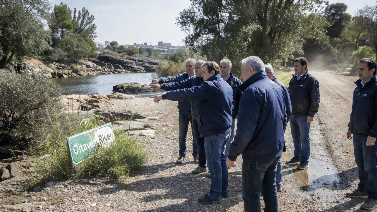 Caballero acusa á Xunta de “silenciar” a necesidade dun novo encoro no río Oitavén para garantir a auga de Vigo
