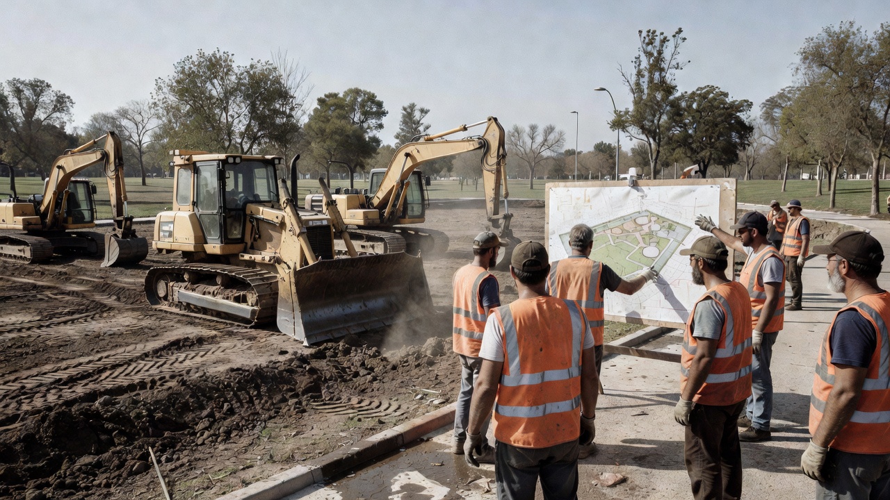 Concello de Pontevedra anuncia que o parque urbano da Parda se poderá desfrutar na primavera de 2027