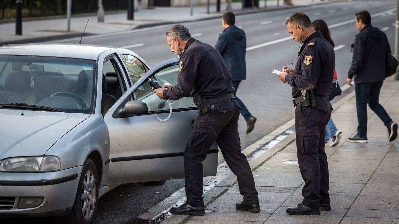 Conducían na avenida Infanta Elena con taxa de alcol case sete veces superior ao permitido: condutor investigado en Lugo