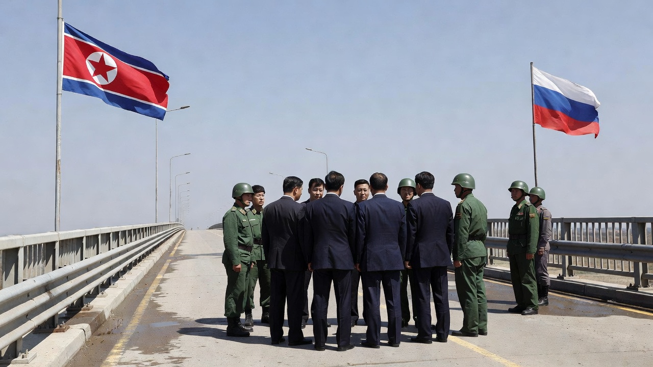 Corea do Norte declara “invencible” a súa alianza estratéxica con Rusia tras inaugurar ponte viaria conxunta