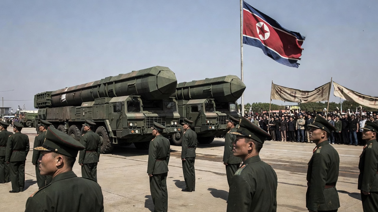 Corea do Norte probou con éxito un novo sistema armamentístico tras lanzamento de dous misísiles