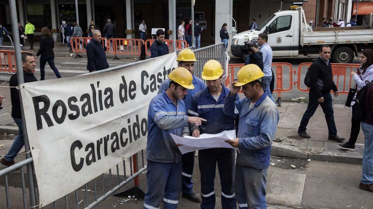 Deputación de Pontevedra insta ao Concello de Vigo a asinar convenios pendentes por 1,2 millóns para humanizar Rosalía de Castro e Carracido