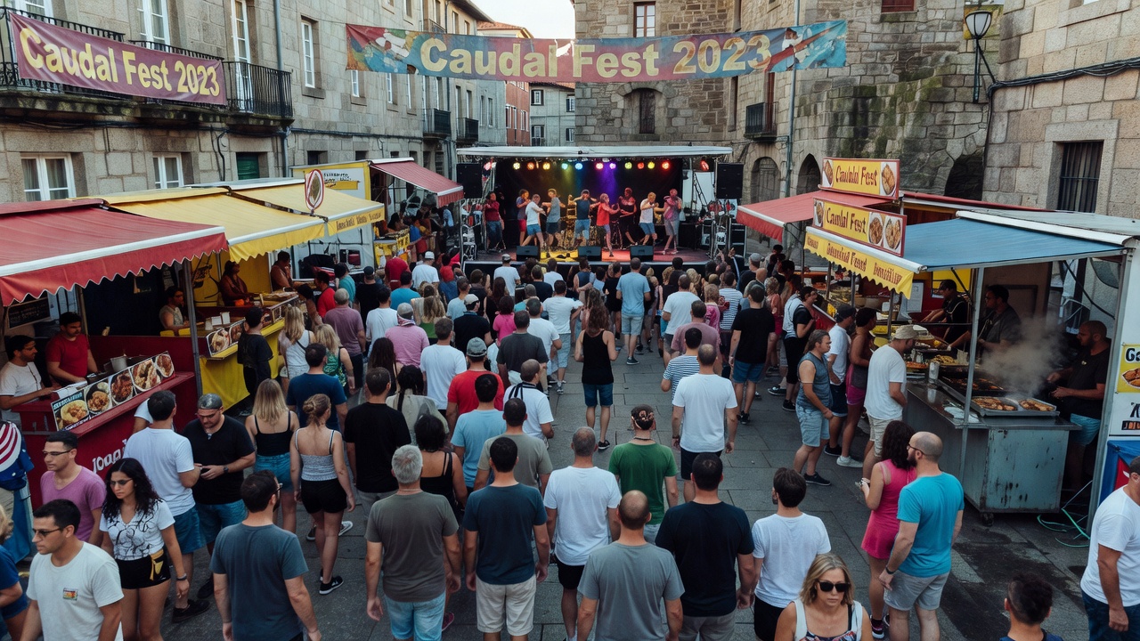 El Caudal Fest reuniu preto de 40.000 persoas en Lugo cun 93 % de ocupación hostelera sen incidencias