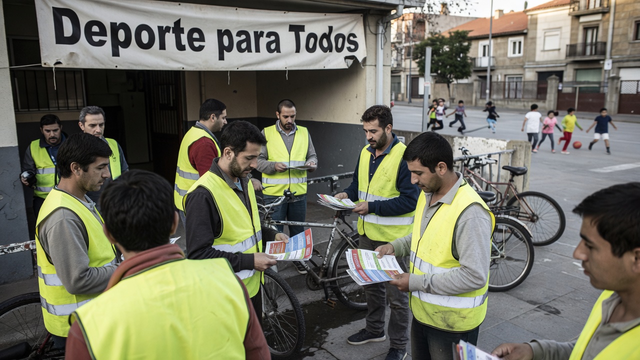 Folletos informativos repartirase entre veciñanza para informar do circuíto deportivo