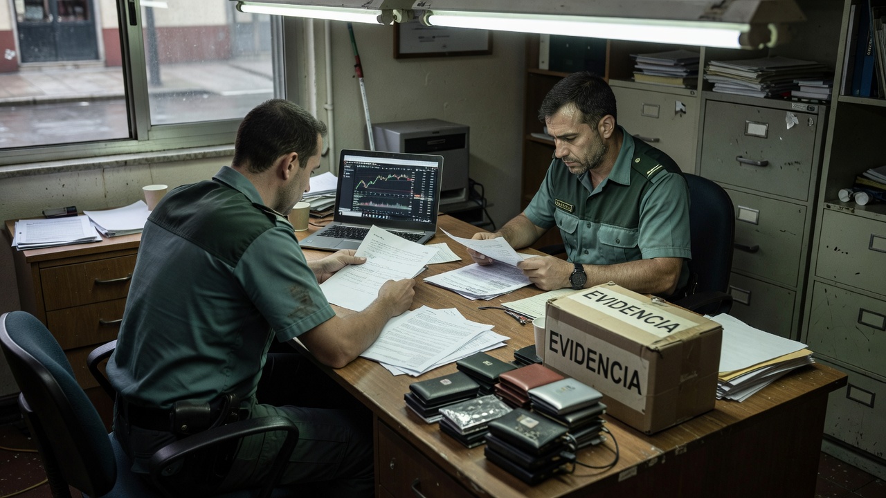 Garda Civil bloquea máis de 46.000 € en criptomoedas tras estafa a veciño de Pontevedra