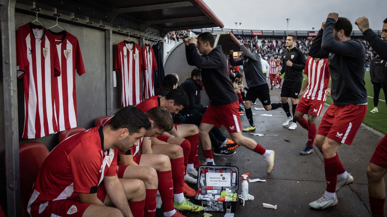 Guruzeta descálcase da convocatoria do Athletic ante o Alavés por molestias na isquiosural da perna dereita