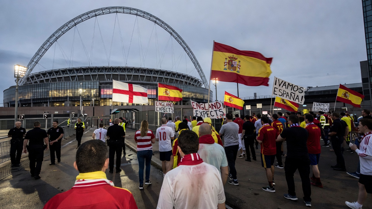 Inglaterra vs España, Nations League: arrinca o partido en Wembley hoxe ás 20:45