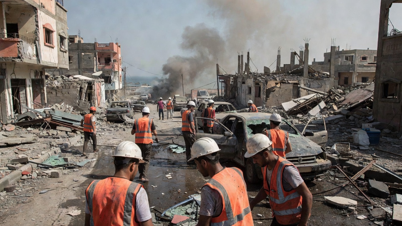 Israel realiza bombardeos en Gaza que provocan ao menos tres mortes, din medios sanitarios internacionais