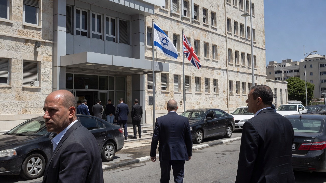 Israel responde expulsando diplomáticos tras sancións británicas