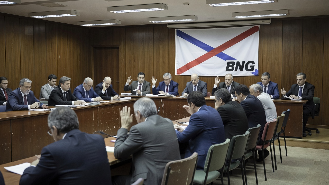 Ja come e BNG enfrontados coa oposición nun pleno marcado pola crítica ao goberno local sobre xestión financeira pública