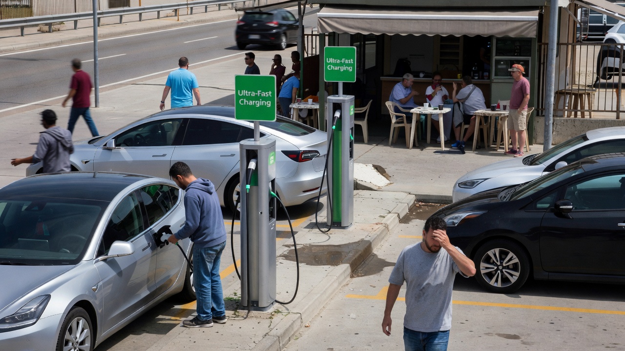 La AP-9 instalará electrolineras ultrarrápidas en dúas estacións próximas a Pontevedra