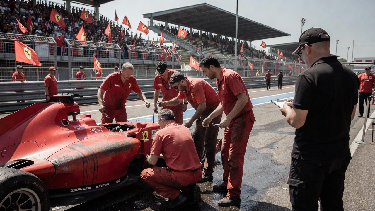 Lewis Hamilton esixe regras escritas en Ferrari tras choque con Charles Leclerc en Monza
