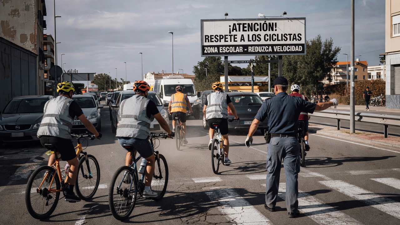 Más accidentes pero cero falecidos entre usuarios vulnerables nas estradas de Pontevedra durante xullo e agosto