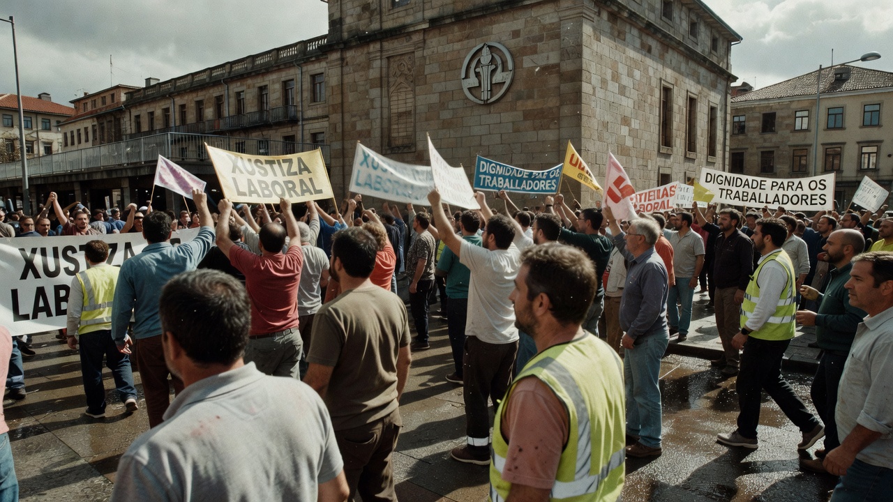 Miles de traballadores do sector rexeitan propostas da patronal
