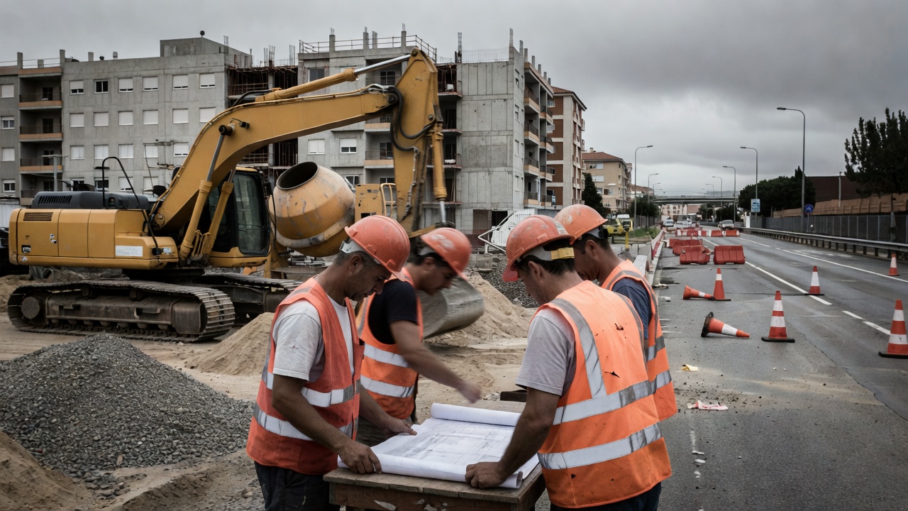 O barrio de Visma estreará nova glorieta da Tercera Ronda para mellorar accesos á futura urbanización