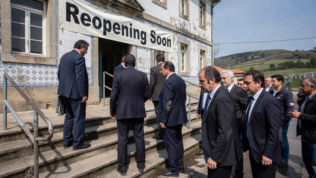 O PSdeG celebra avance cara á reapertura do balneario de Berán tras máis de vinte anos pechado