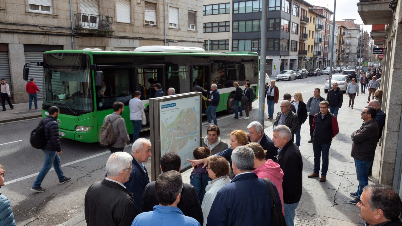 Ourense descongela despois de ano o novo mapa do transporte urbano: implicacións e críticas