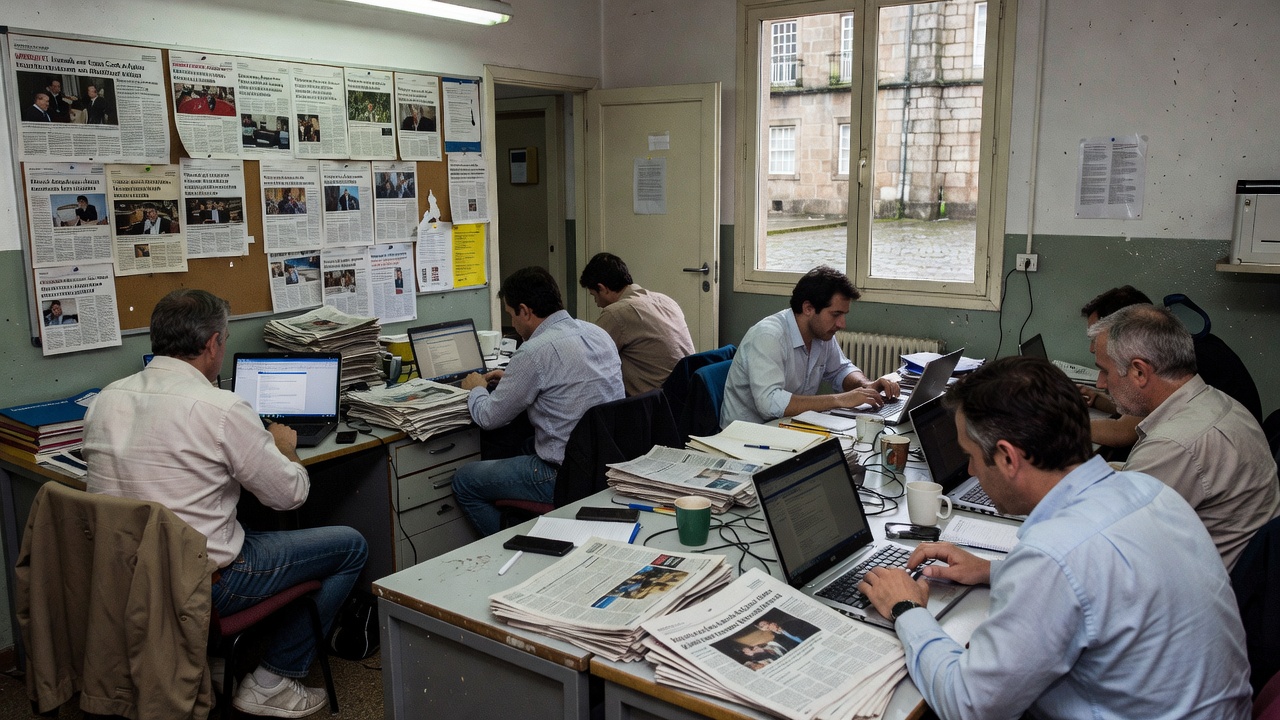 Podo revisar outros medios locais en galego ou castelán máis especializados para intentar localizar algunha noticia nova
