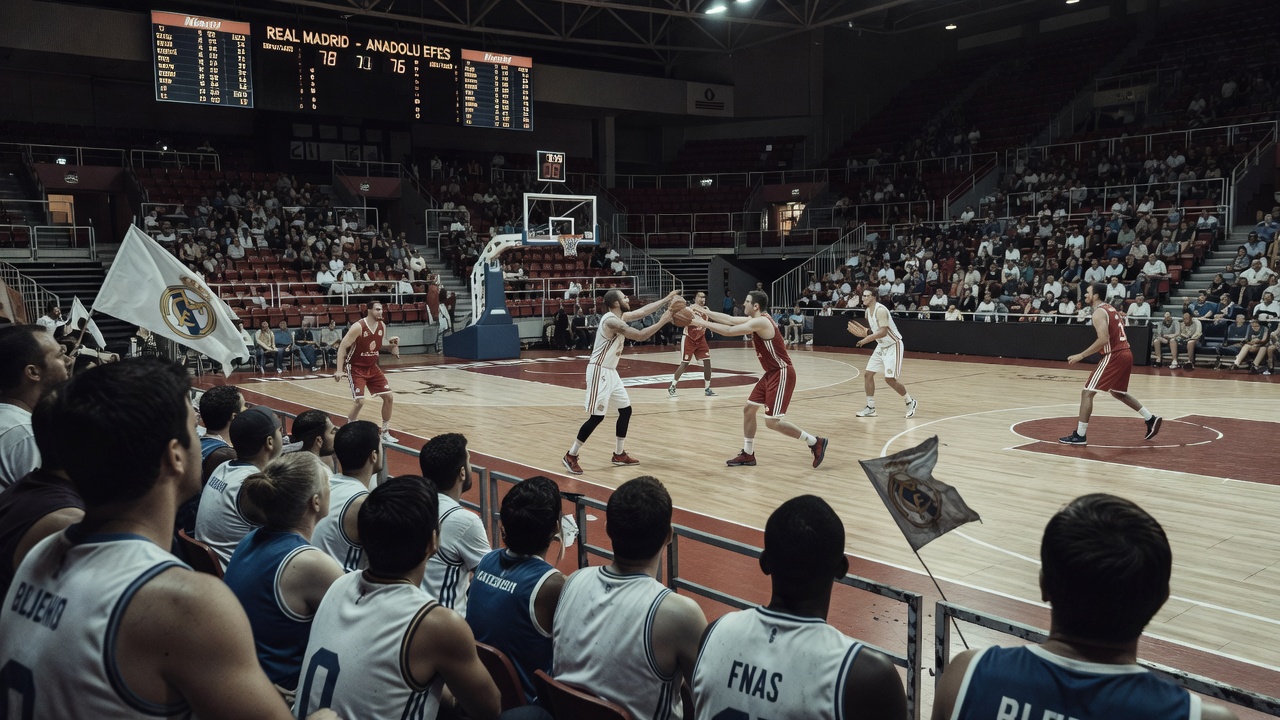 Real Madrid enciende alarmas al comenzar Euroliga 2026-27 con derrota ante Anadolu Efes