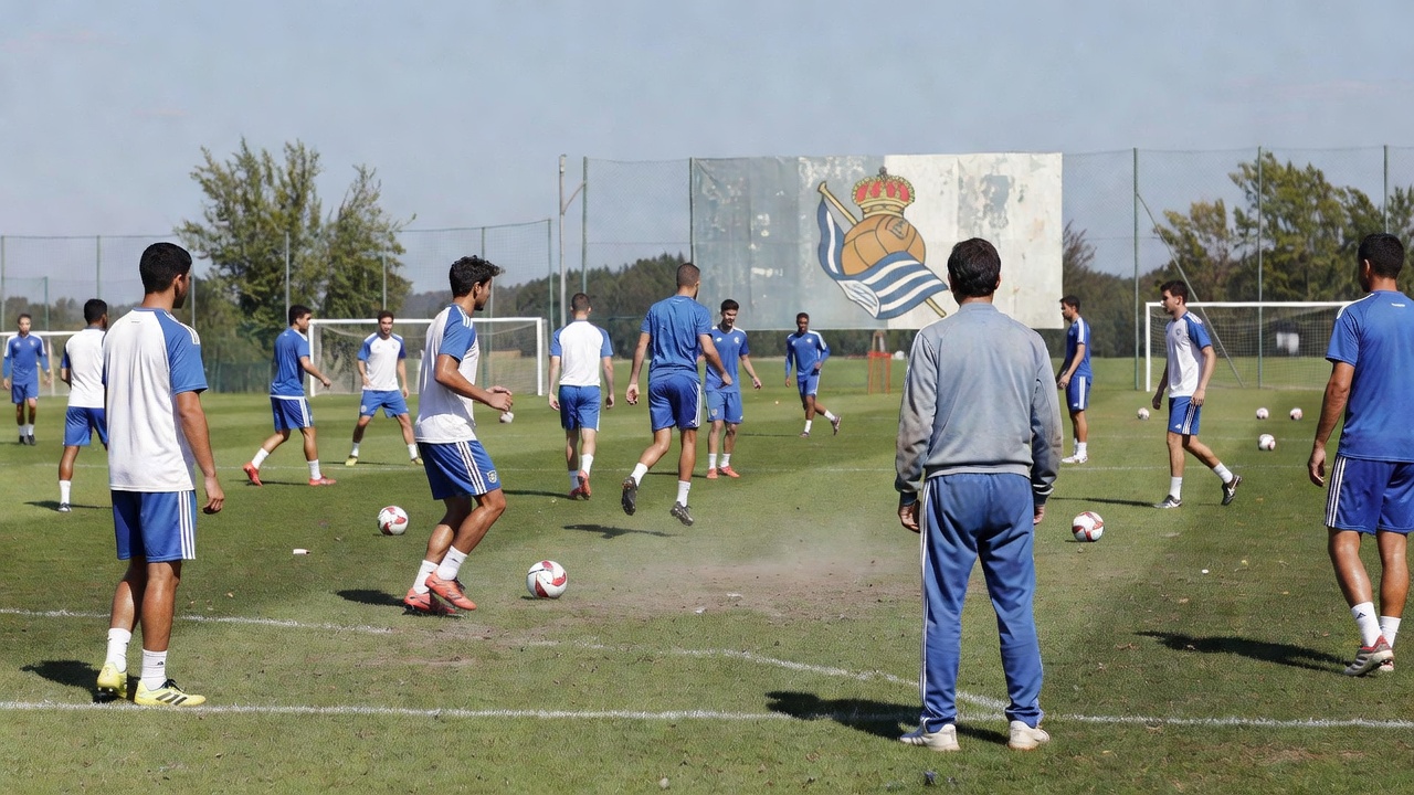 Real Sociedad prepara alineación ante o Celta con regreso de Febas para LaLiga EA Sports