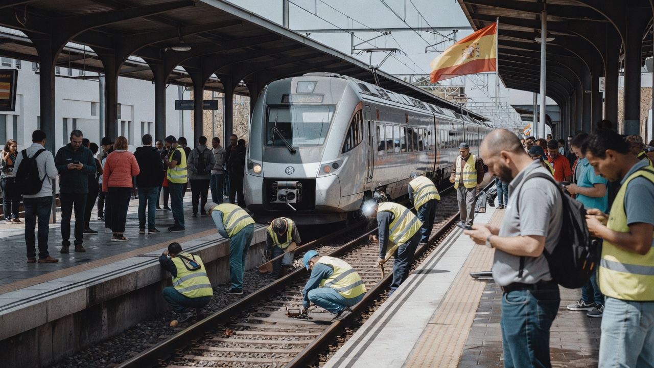Redondela celebra que electrificarán o tramo ferroviario ata Arcade