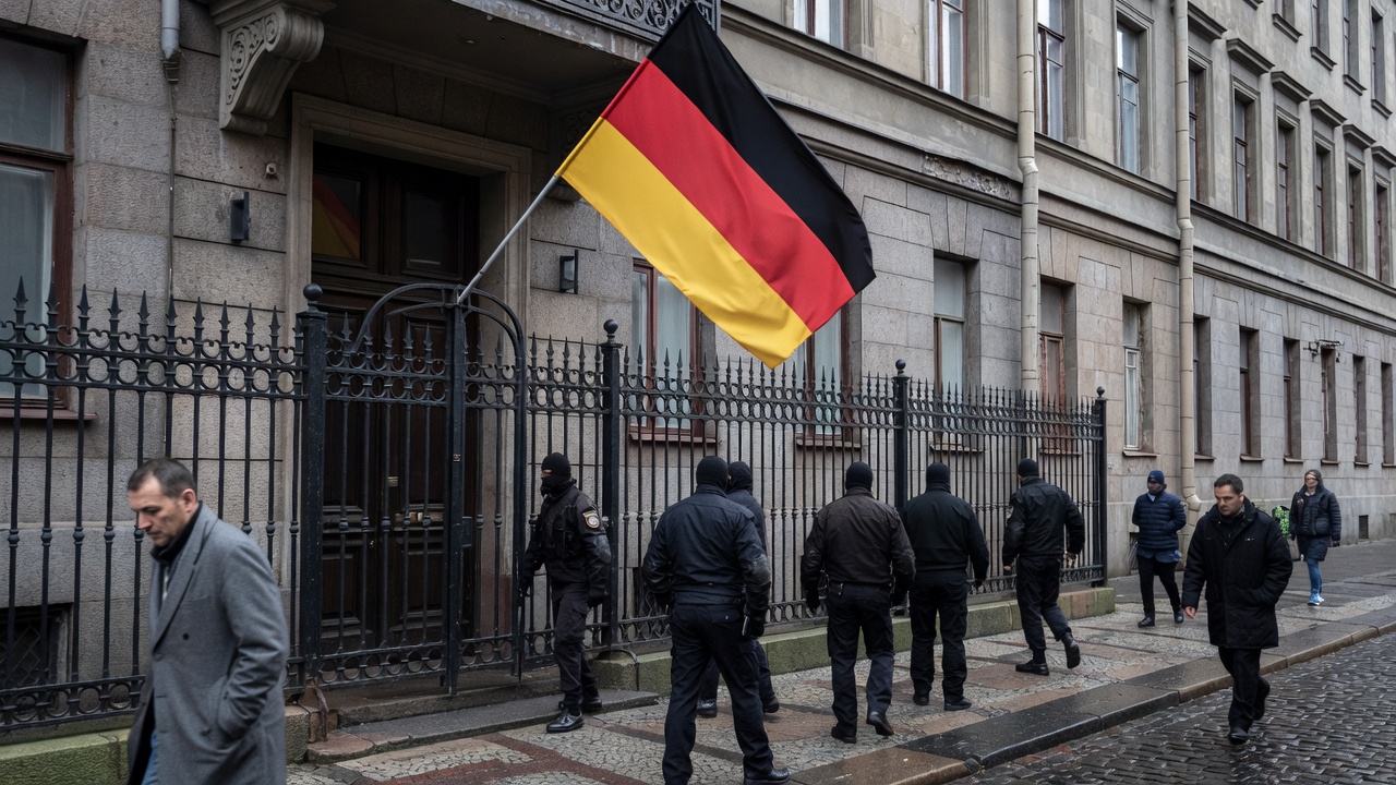 Rusia ordena pechar o consulado alemán en San Petersburgo e os centros Goethe antes do 18 de setembro