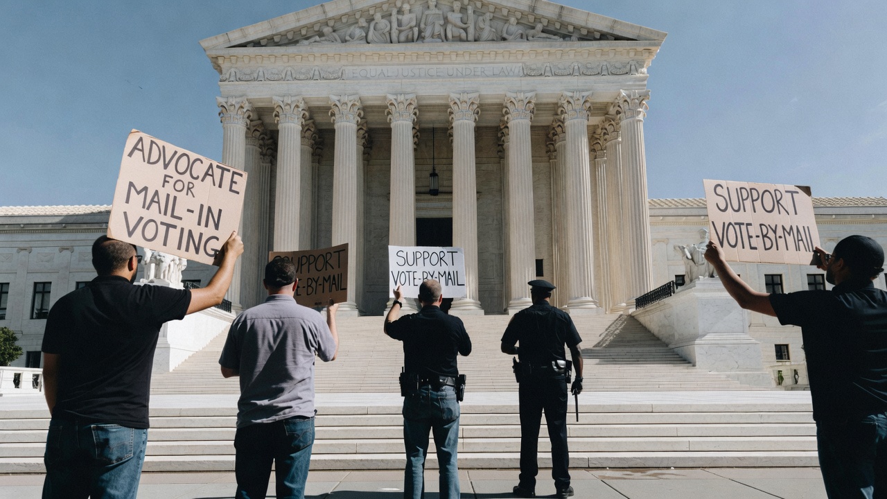 Suprema Corte de EE.UU. rexeita por agora restrición ao voto por correo proposta polo goberno de Trump