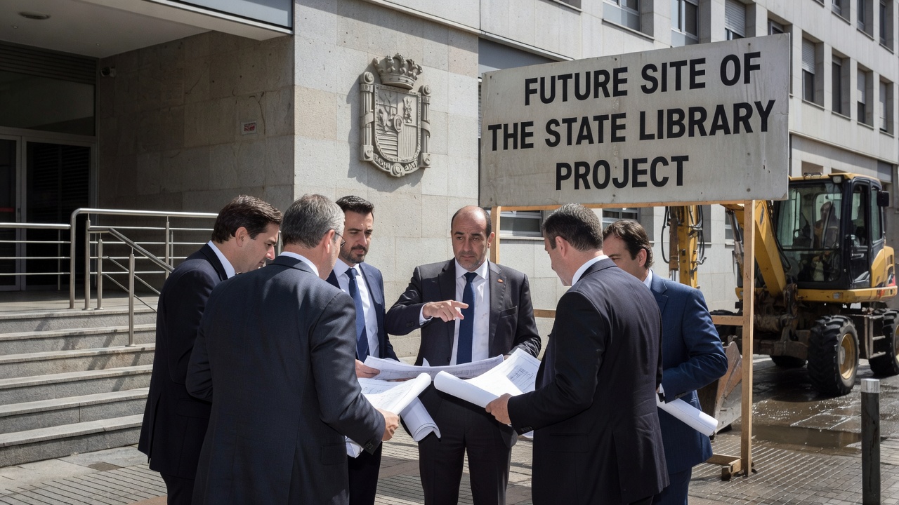 Vigo cede ao Goberno a parcela para a Biblioteca do Estado e insta a que licite xa o proxecto de 22 millóns