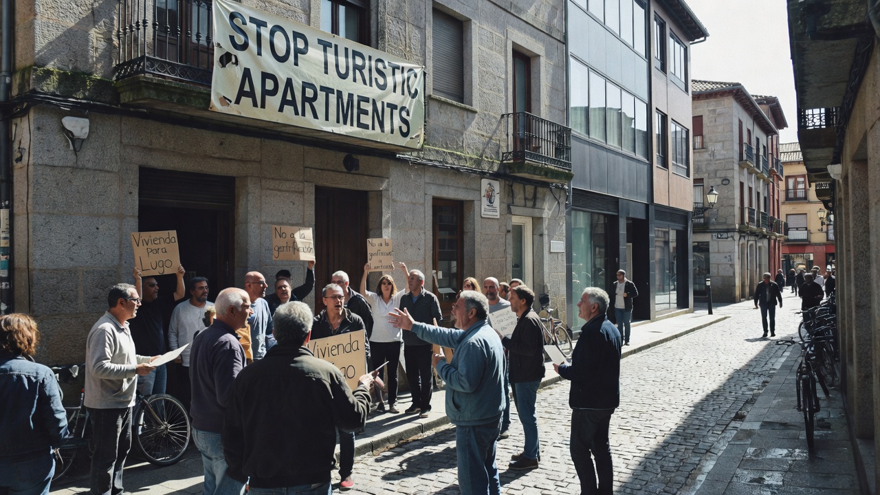 Xeradores públicos denuncian que as vivendas de uso turístico contribúen á escaseza de aluguer en Lugo