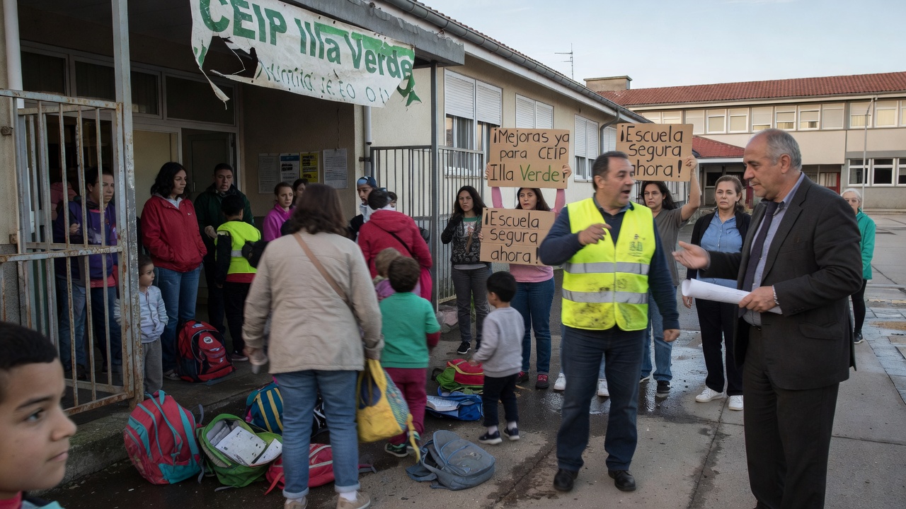 BNG esixe ao Concello de Lugo que execute xa melloras no entorno do CEIP Illa Verde tras reivindicacións veciñais