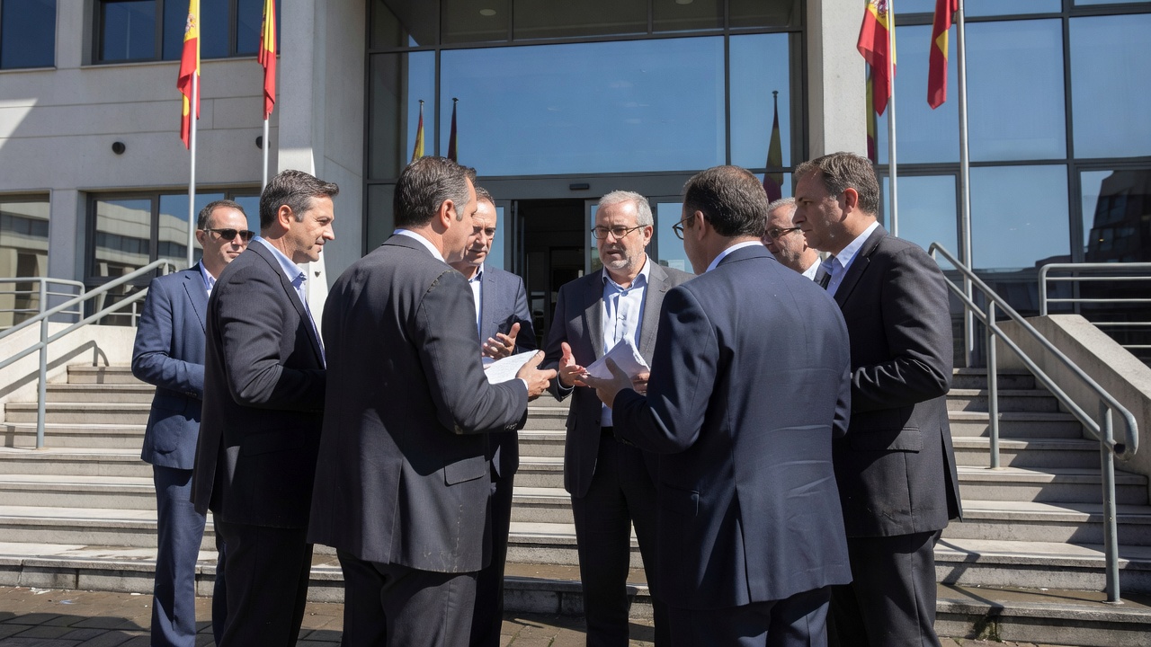Caballero acende alarma entre partidos sobre apoio necesario no Congreso para afrontar a crise da vivenda en Vigo