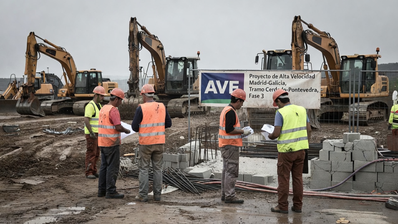 Caballero anuncia que a exposición pública do AVE Vigo-Madrid por Cerdedo comezará en marzo de 2027